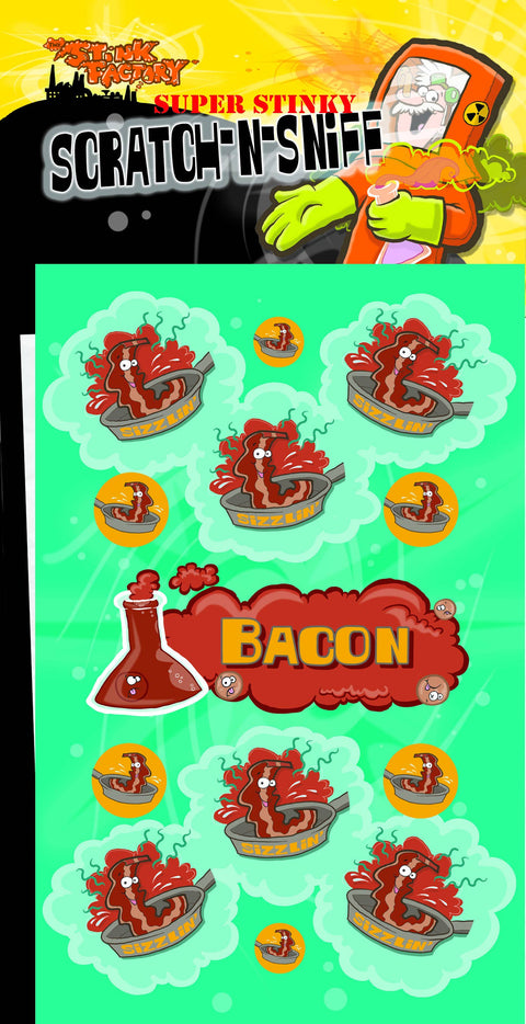 Bacon Scratch-N Sniff Sticker