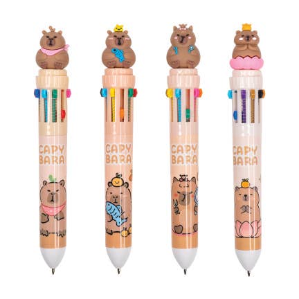 Capybara 10 Color Pen