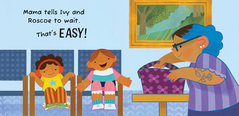 Roscoe & Ivy: The Waiting Room: Board Book