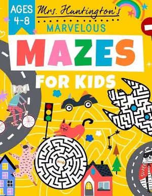 Marvelous Mazes for Kids Ages 4-8: Maze Activity Variety Puzzle Book (Kids Activity Books)