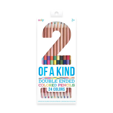 OOLY | 2 of a Kind Double Ended Colored Pencils