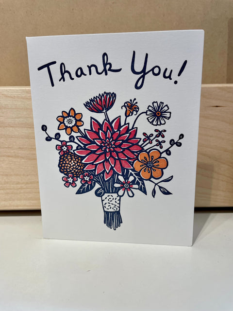 Thank You Letterpress Card | Anna Alter