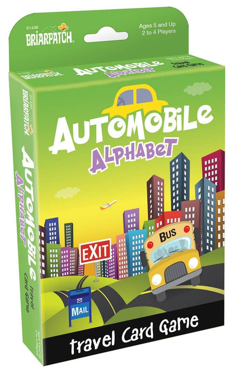 Automobile Alphabet Card Game | University Games