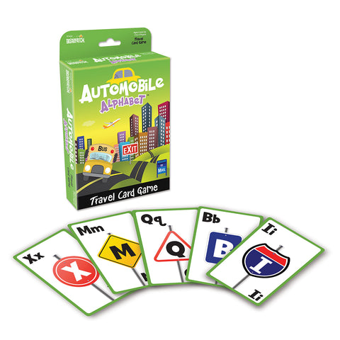 Automobile Alphabet Card Game | University Games