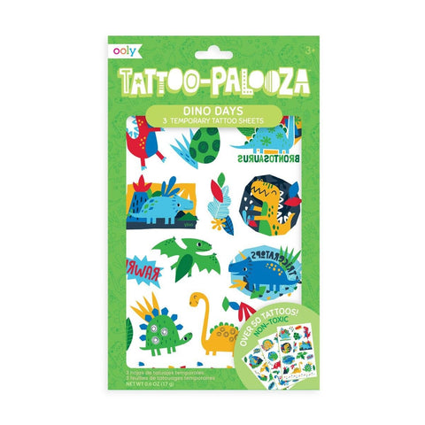 Dino Days Tattoo Palooza Temporary Tattoo | OOLY