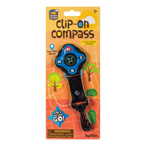 Toysmith | Outdoor Discovery Clip-On Compass