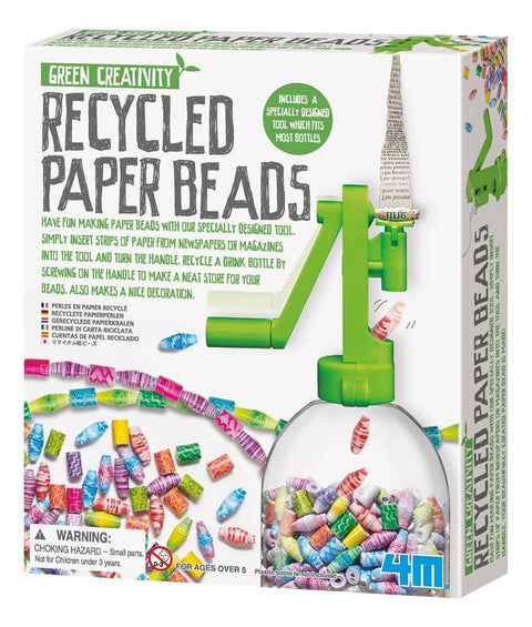 Recycled Paper Beads DIY Kit | 4M by Toysmith