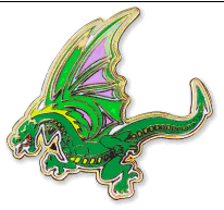 [OLD] Enamel Pin Dragon