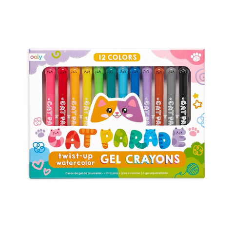 Cat Parade Gel Crayons | OOLY