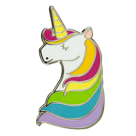 Unicorn Hard Enamel Pin | Peter Pauper Press