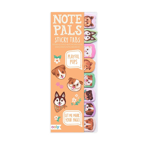 Playful Pups Note Pals Sticky Tabs | OOLY