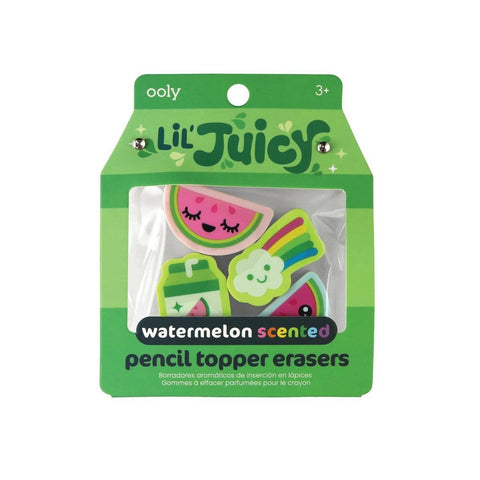 Lil' Juicy Watermelon Scented Topper Eraser | OOLY