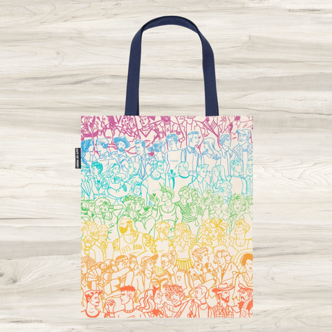 Rainbow Readers Tote Bag | Out of Print