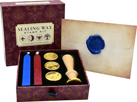 Sealing Wax Stamp Kit | Peter Pauper Press