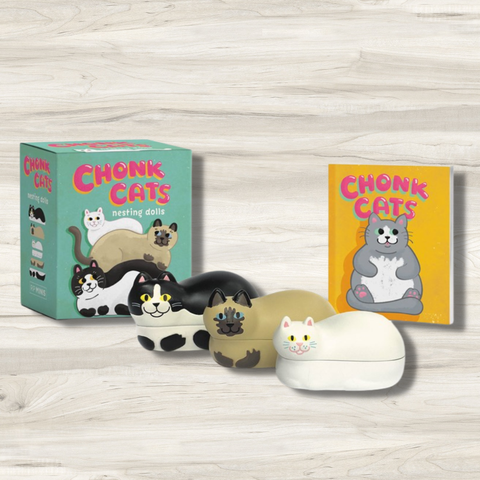 Chonk Cats Nesting Dolls | Jessica Oleson Moore