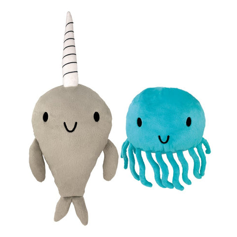 Narwhal & Jelly Plush Set | MerryMakers