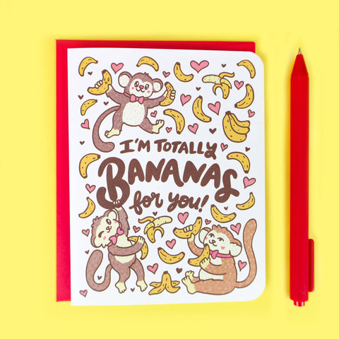 I'm Bananas For You Card | Turtle's Soup