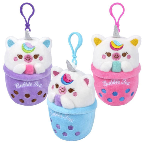 Bubble Tea Unicorn Cup Backpack Clip | La Luna Bella