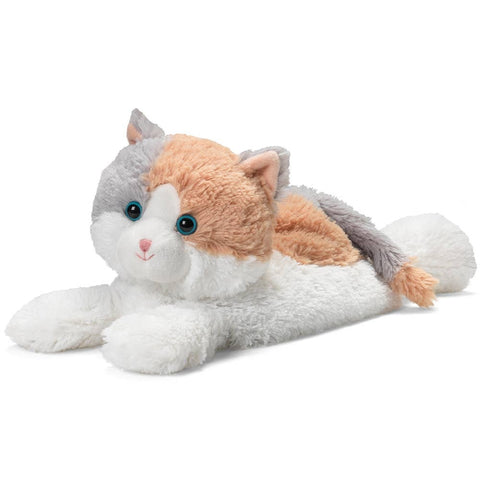 Weighted Calico Cat Plush Animal | Warmies