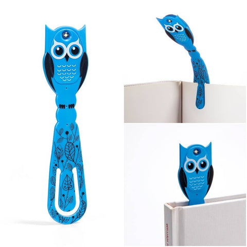 Owl Flexilight LED 2 in 1 Reading Book Light/Bookmark | Thinking Gifts Company Ltd