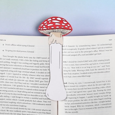 Mushroom Bookmark | Humdrum Paper