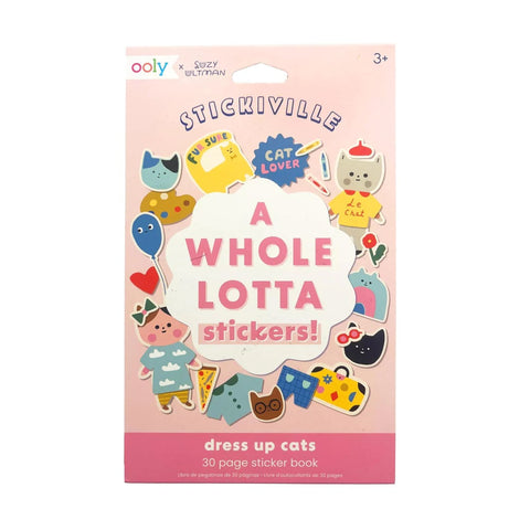 Stickiville Stickers X Suzy: Dress up Cats | OOLY