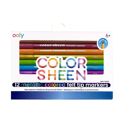 Color Sheen Metallic Markers | OOLY