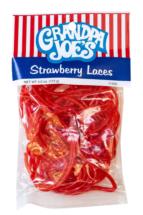 Strawberry Laces | Grandpa Joe's Candy Shop