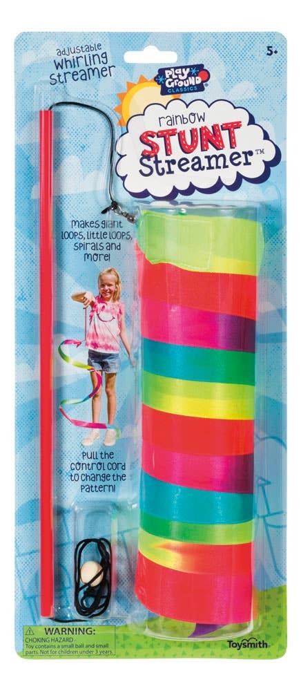 Playground Classics Rainbow Stunt Streamer | Toysmith