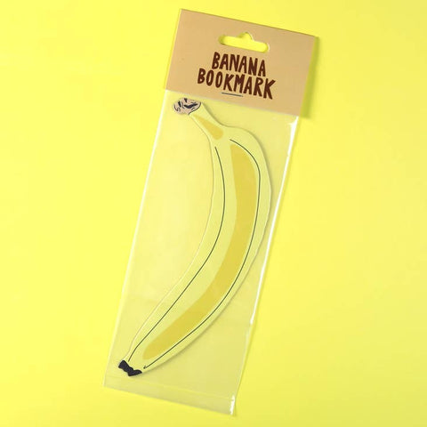 Humdrum Paper - Banana Bookmark (it's die cut!): Banana