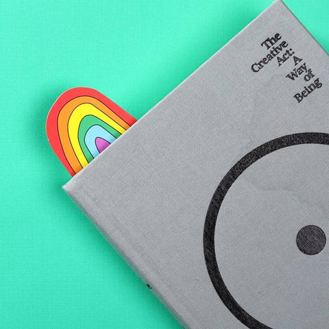 Humdrum Paper - Rainbow Bookmark (it's die cut!)