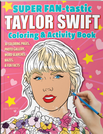 Taylor Swift Coloring & Activity Book | Wellspring