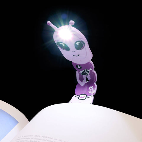 Thinking Gifts Company Ltd - Flexilight Aliens LED 2 in 1 Reading Book Light/Bookmark: Green