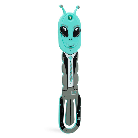 Thinking Gifts Company Ltd - Flexilight Aliens LED 2 in 1 Reading Book Light/Bookmark: Green