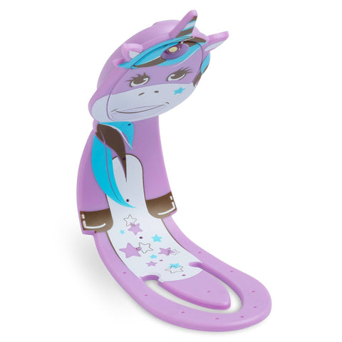 Thinking Gifts Company Ltd - Flexilight Unicorn LED 2 in 1 Reading Book Light/Bookmark: Blue