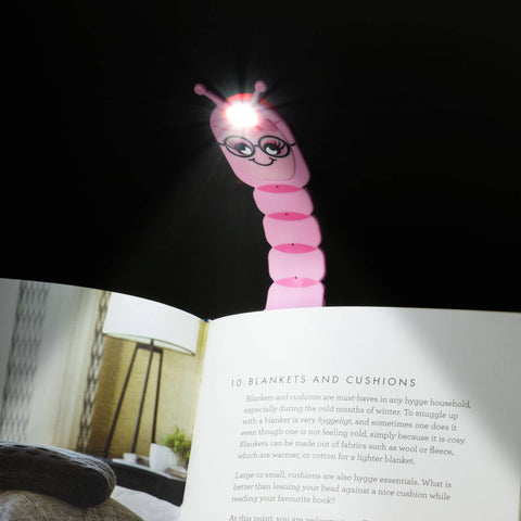 Thinking Gifts Company Ltd - Flexilight Bookworm LED 2 in 1 Reading Book Light/Bookmark: Green