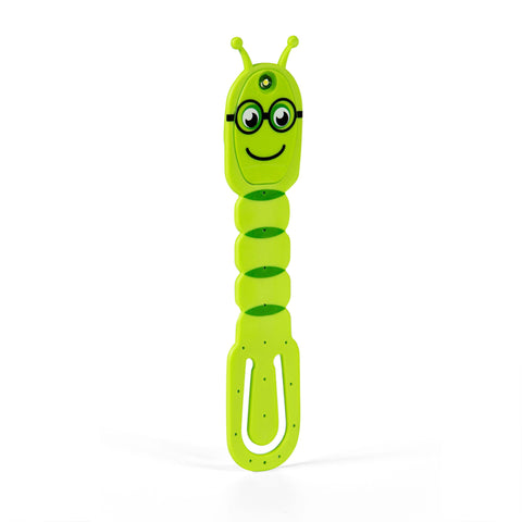 Thinking Gifts Company Ltd - Flexilight Bookworm LED 2 in 1 Reading Book Light/Bookmark: Green