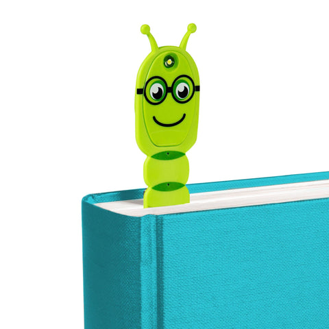 Thinking Gifts Company Ltd - Flexilight Bookworm LED 2 in 1 Reading Book Light/Bookmark: Green