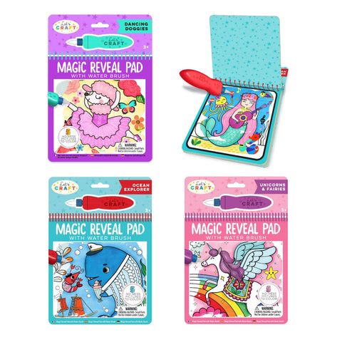 Magic Reveal Pads: Unicorns, Mermaids & Dance | Bright Stripes