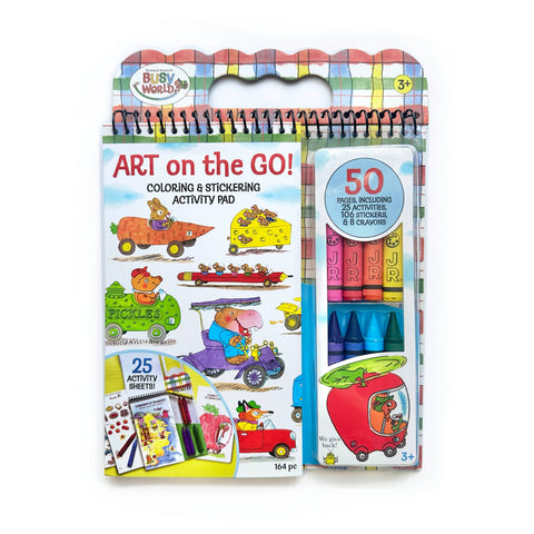 Richard Scarry's Busy World Art on the Go! | Bright Stripes