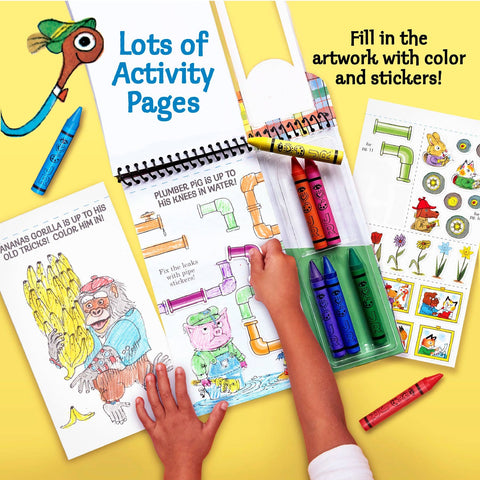 Richard Scarry's Busy World Art on the Go! | Bright Stripes