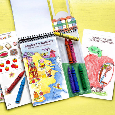 Richard Scarry's Busy World Art on the Go! | Bright Stripes