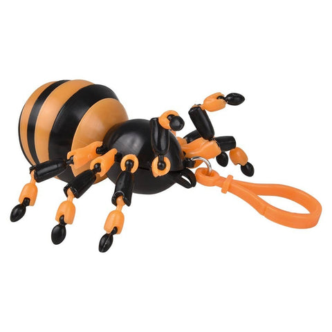 La Luna Bella - Toys - 3" Wiggle Sensory Spider Clip On 12ct LLB kids toys