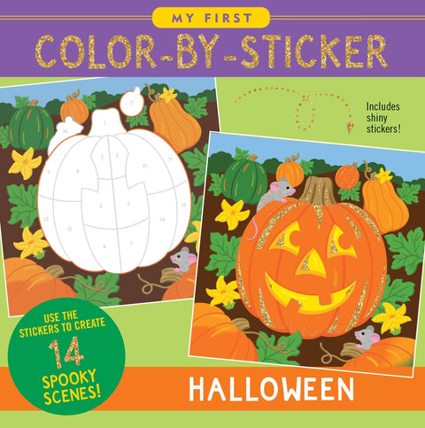 Peter Pauper Press - My First Color-By-Sticker Book - Halloween