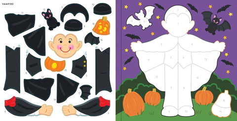 Peter Pauper Press - My First Color-By-Sticker Book - Halloween