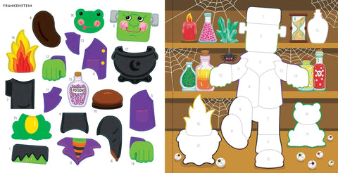 Peter Pauper Press - My First Color-By-Sticker Book - Halloween