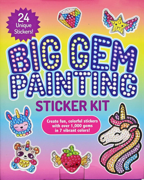 Peter Pauper Press - Big Gem Painting Sticker Kit