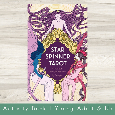 Star Spinner Tarot: Inclusive, Diverse, LGBTQ Deck of Tarot Cards, Modern Version of Classic Tarot Mysticism | Trungles