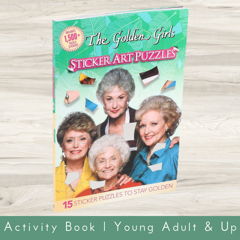 Golden Girls Sticker Art Puzzles | Arie Kaplan