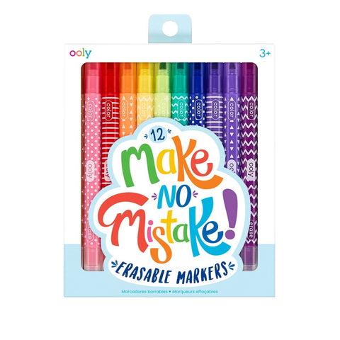 Make No Mistake Erasable Markers | OOLY